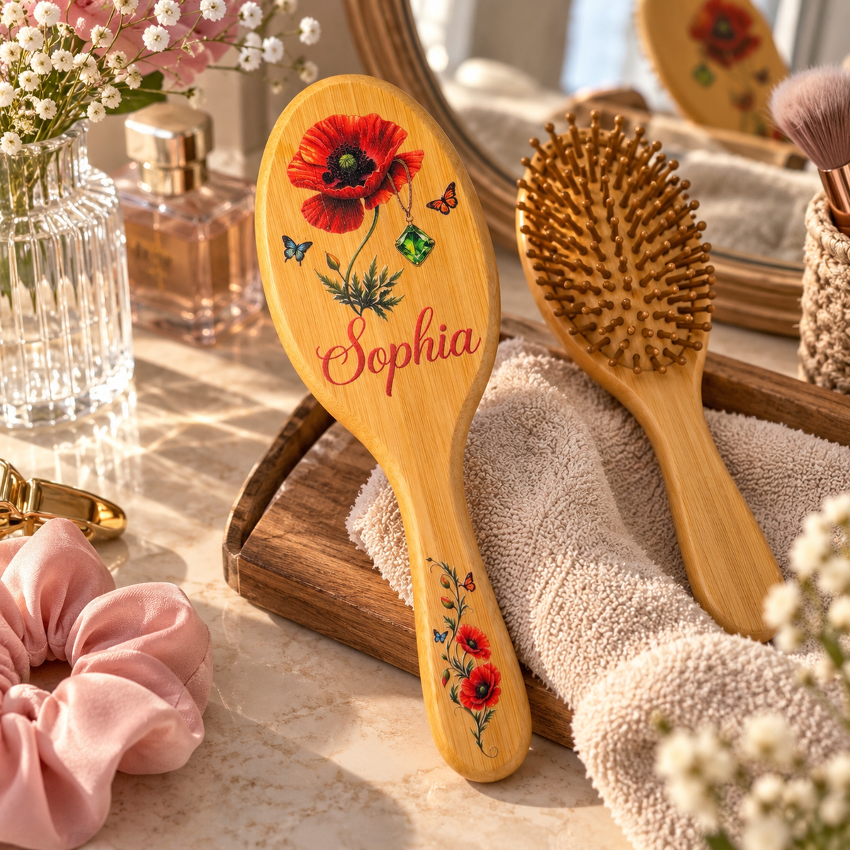 Brosse à cheveux personnalisée