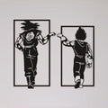 Tableau mural Goku & Vegeta