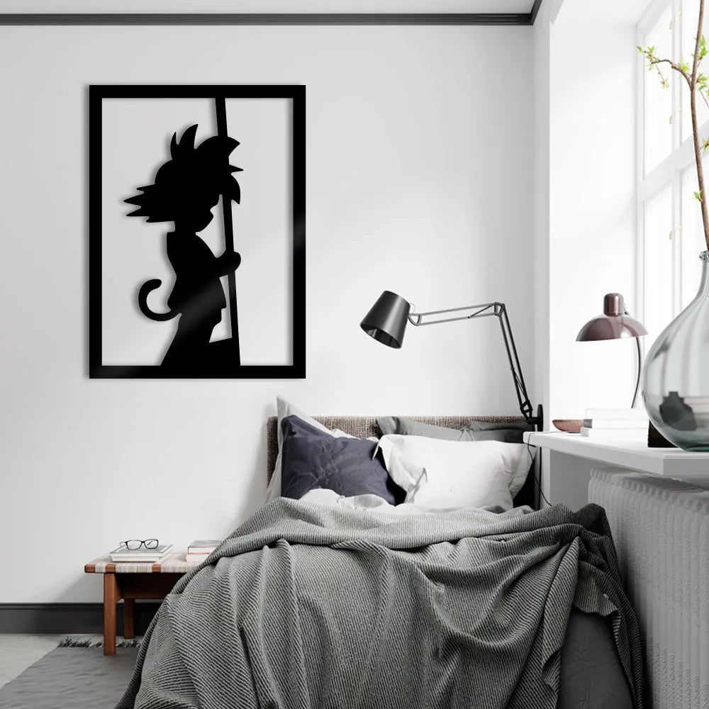 Décoration en bois - Son Goku