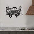 Plaque murale personnalisable – Chef de cuisine
