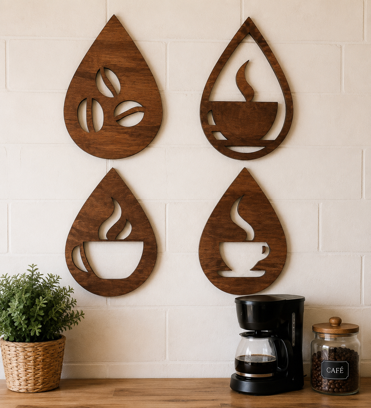 Décoration murale – Collection Café