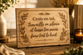 Gravure de texte personnalisé