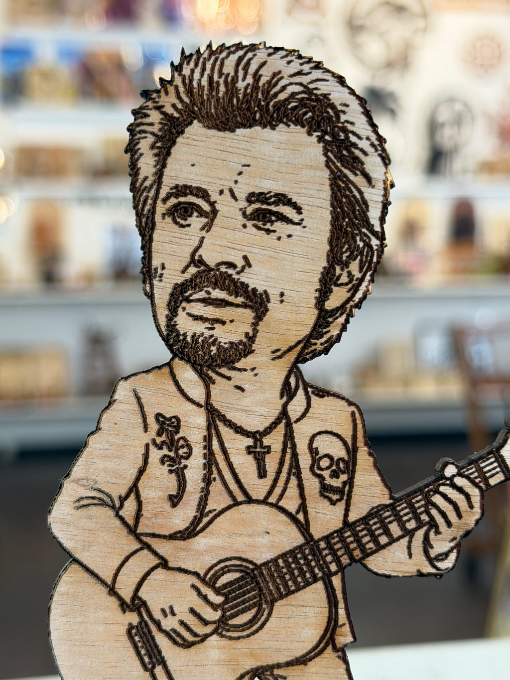 Figurine Guitariste personnalisée