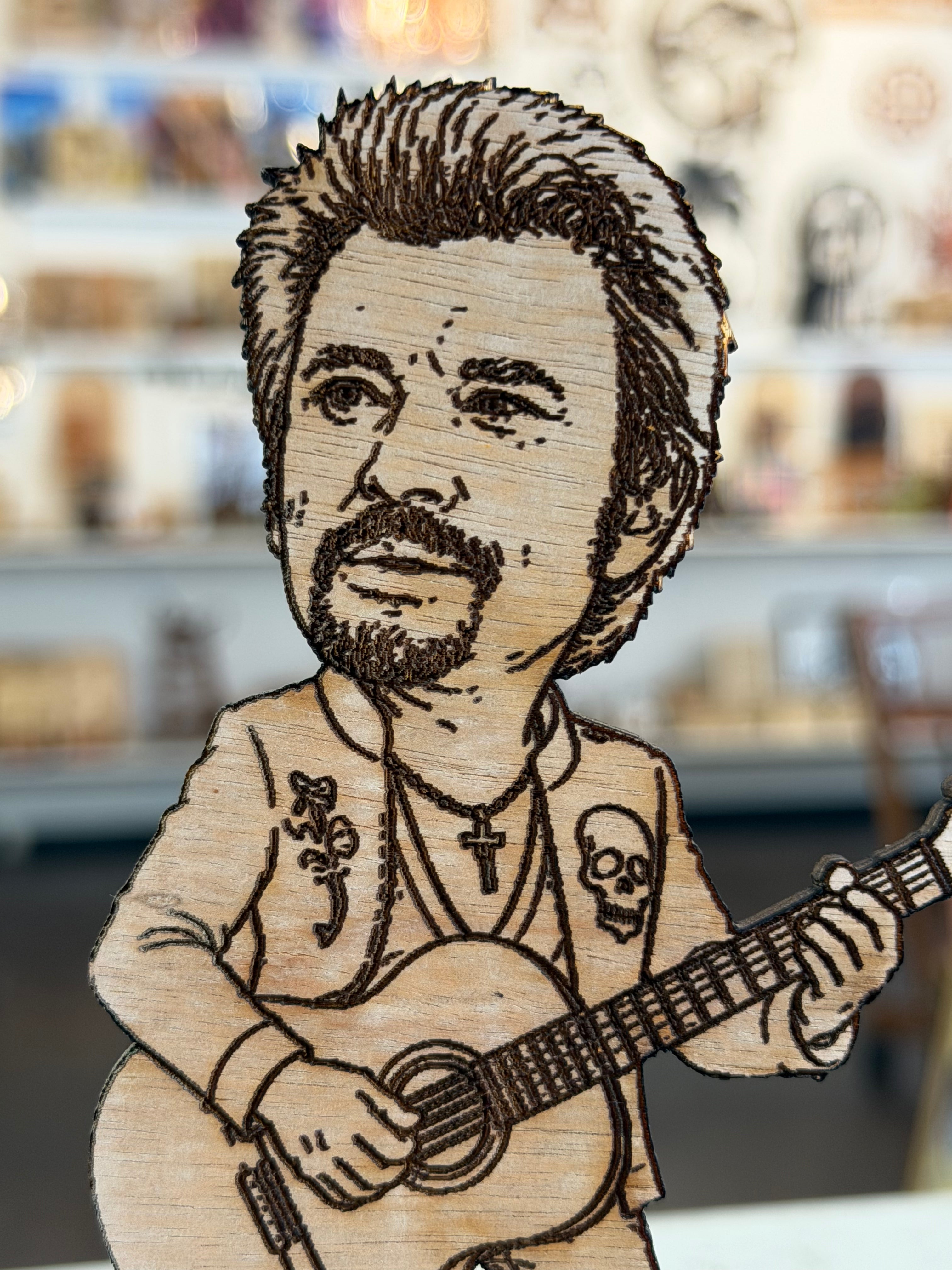 Figurine Guitariste personnalisée