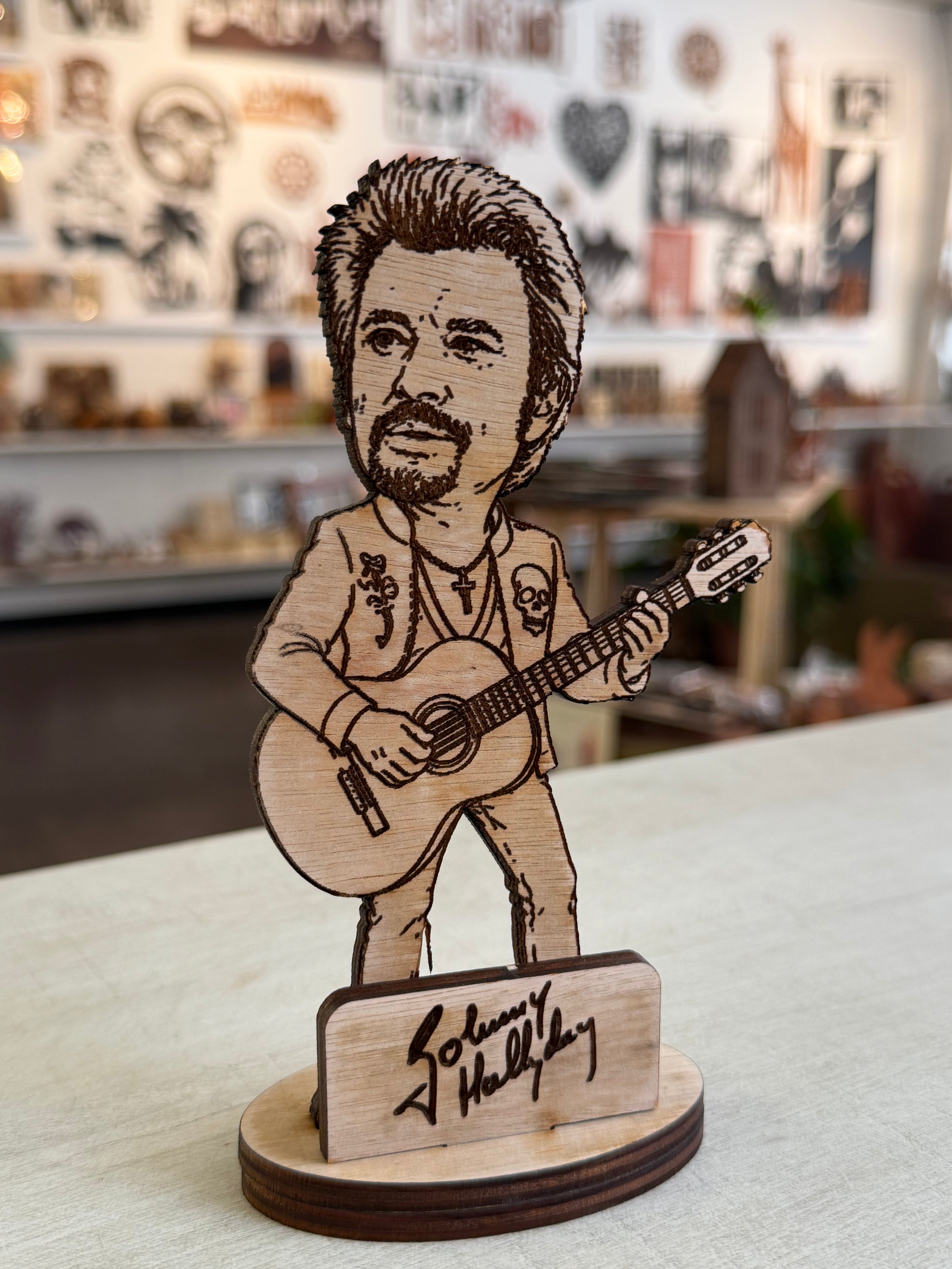 Figurine Guitariste personnalisée