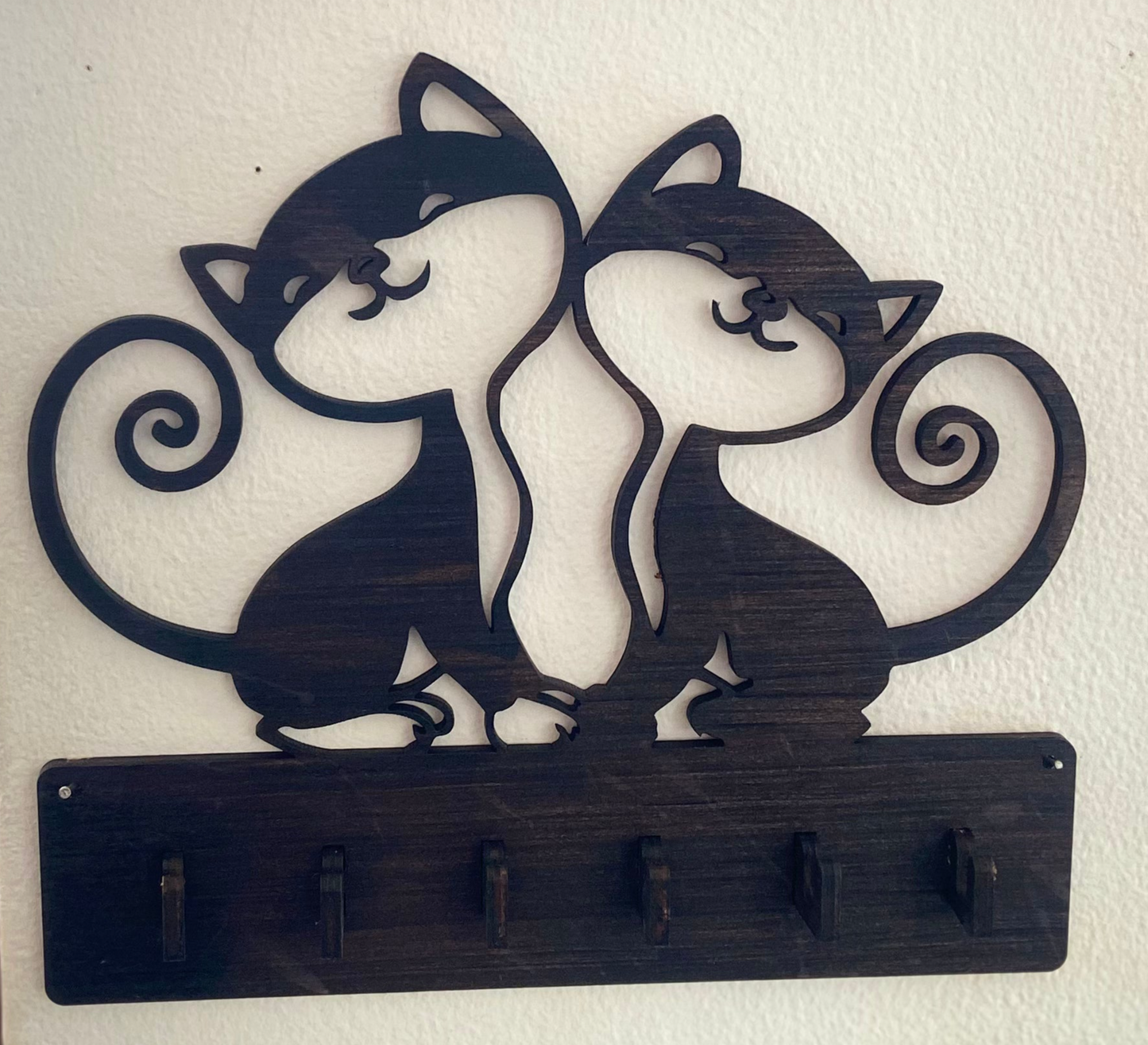 Porte-Clés Mural Chats