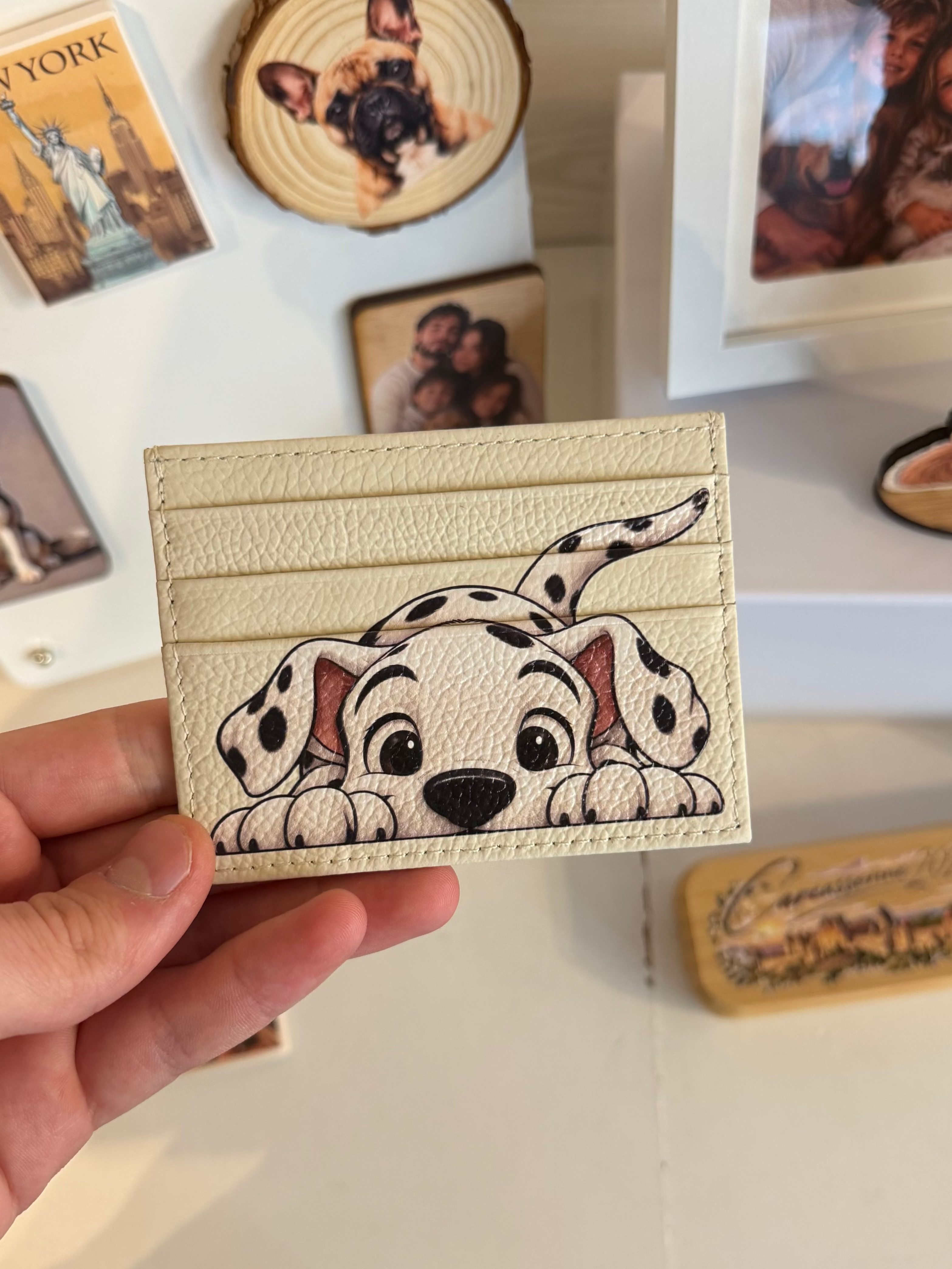 Porte-cartes personnalisé avec votre photo