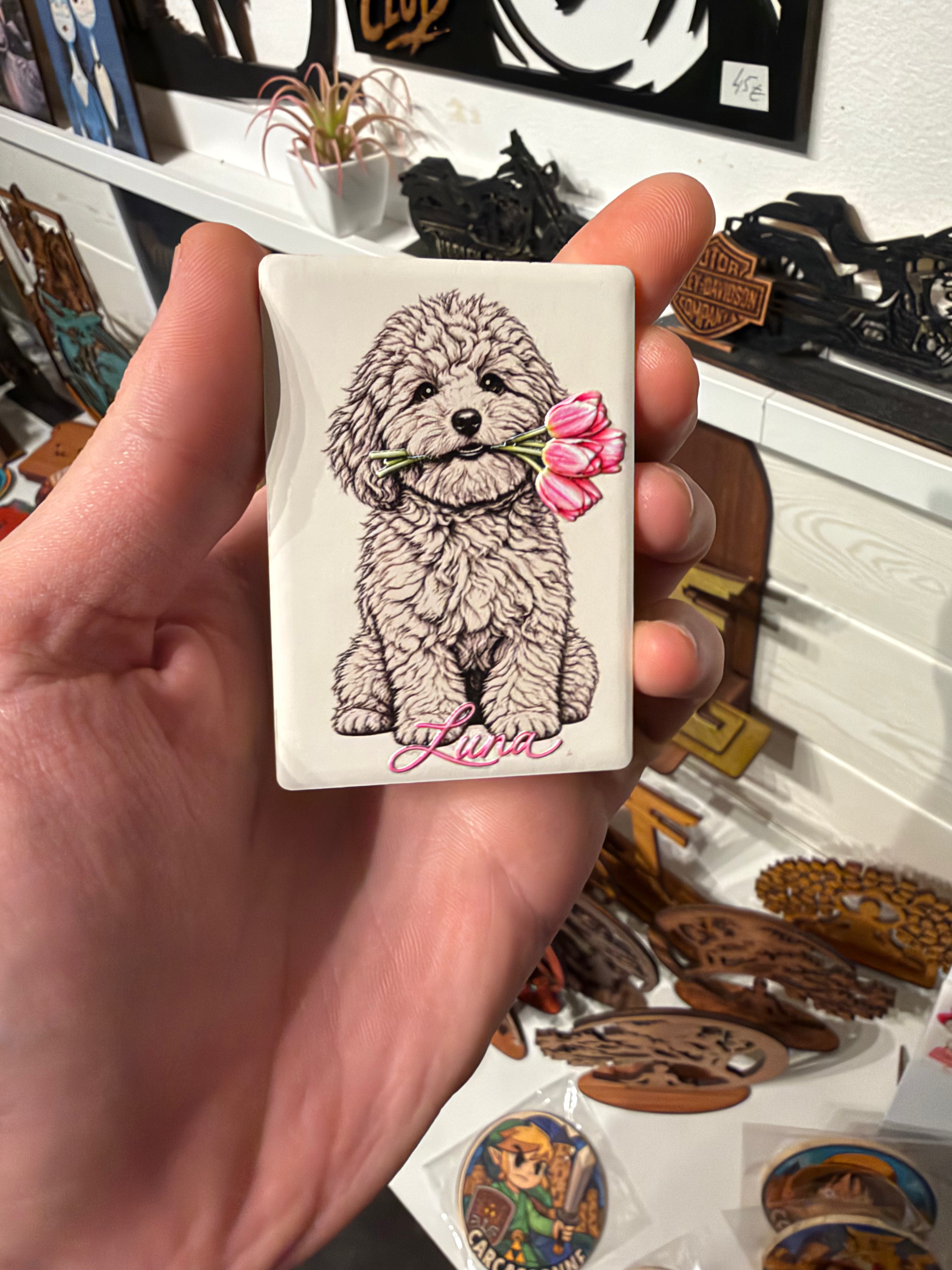 Magnet personnalisé en céramique