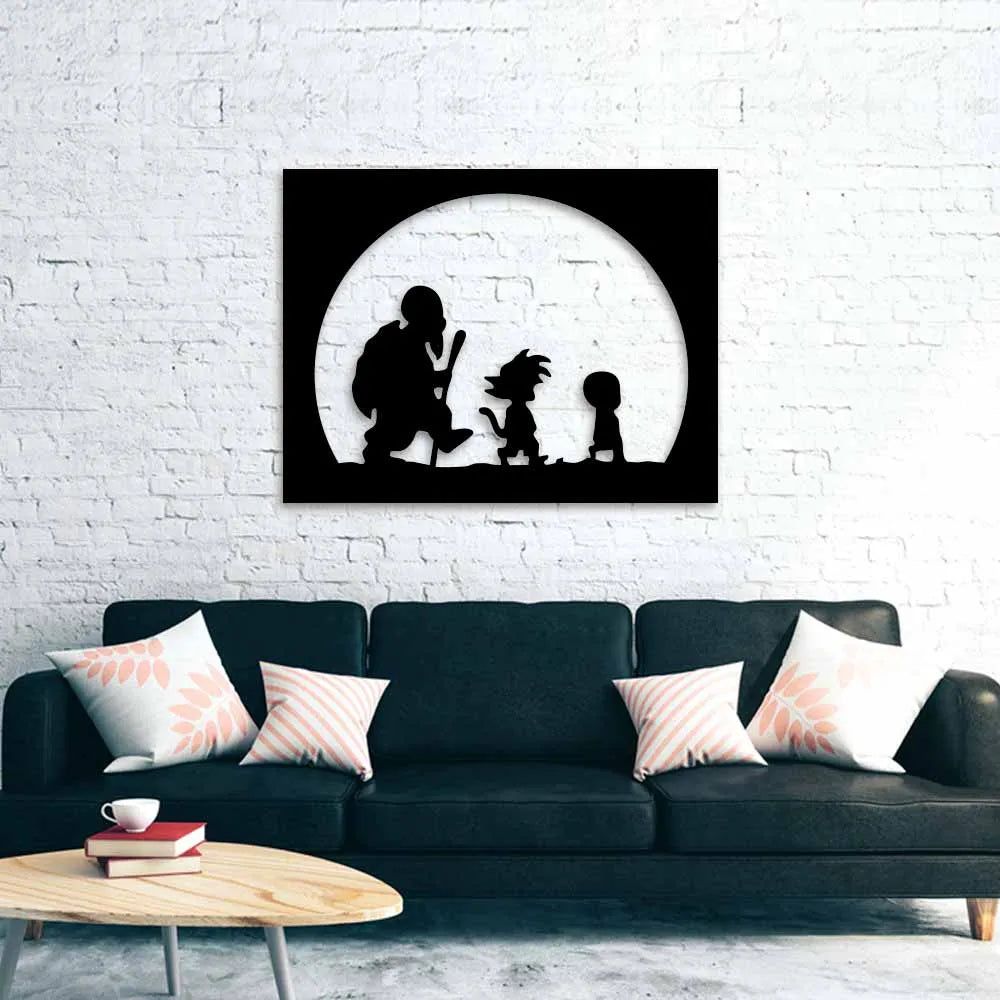 Tableau mural Son Goku - L'enfance d'une légende
